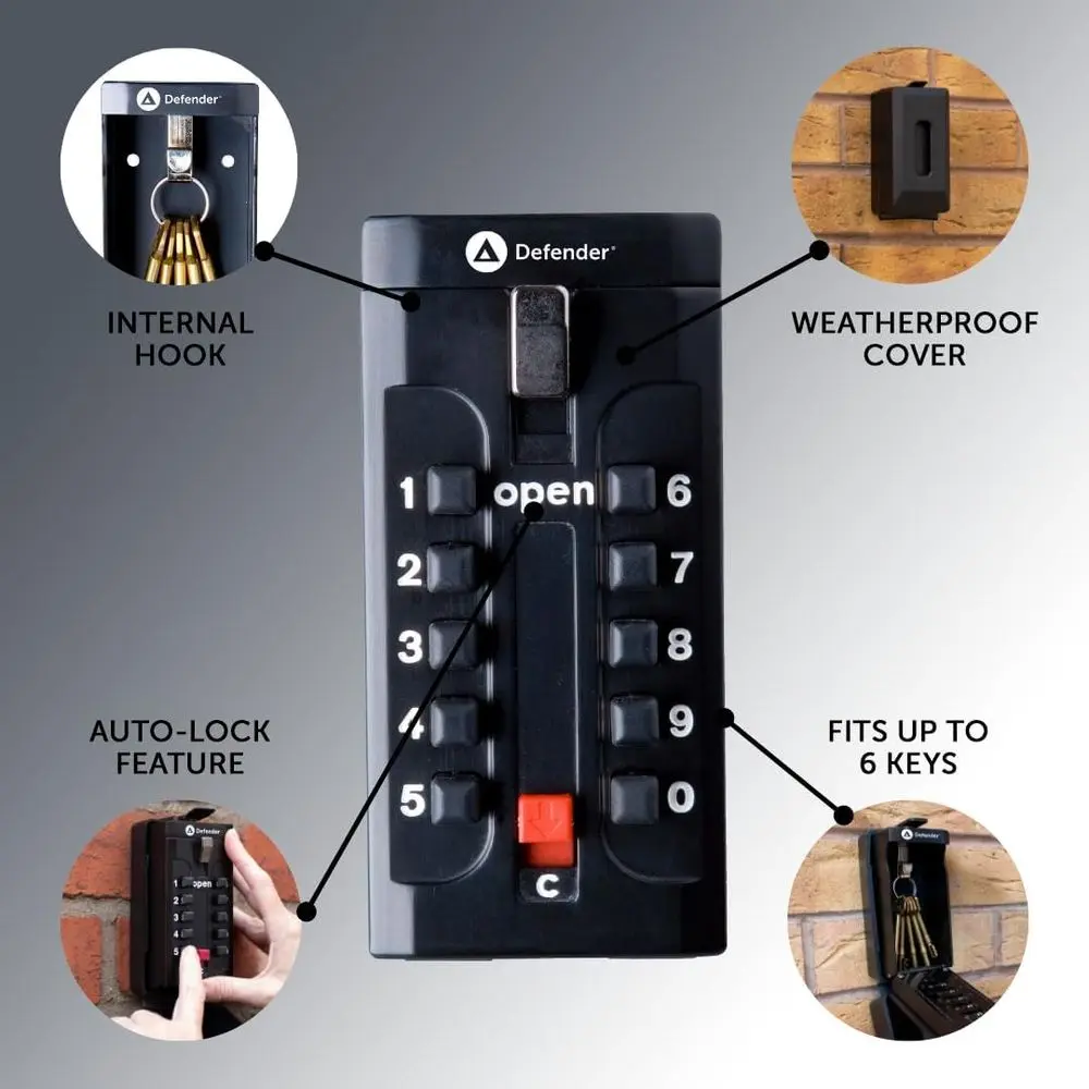 Defender Key Wall Cabinet Auto Lock