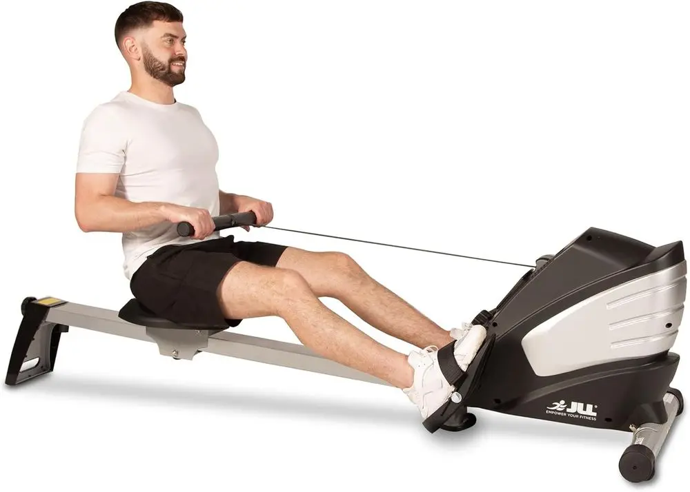 JLL R200 Home Rower Machine On White Floor