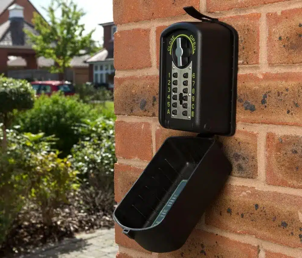 Keyguard Police Dual Certified Key Safe In Black