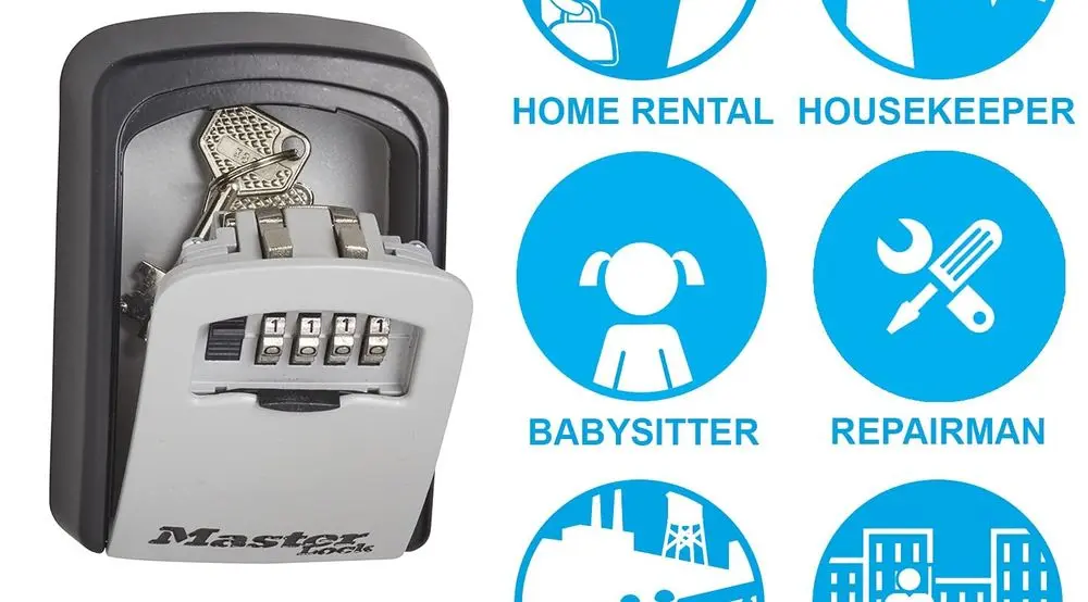 Master Lock 4 Digit Key Safe Box For Rentals