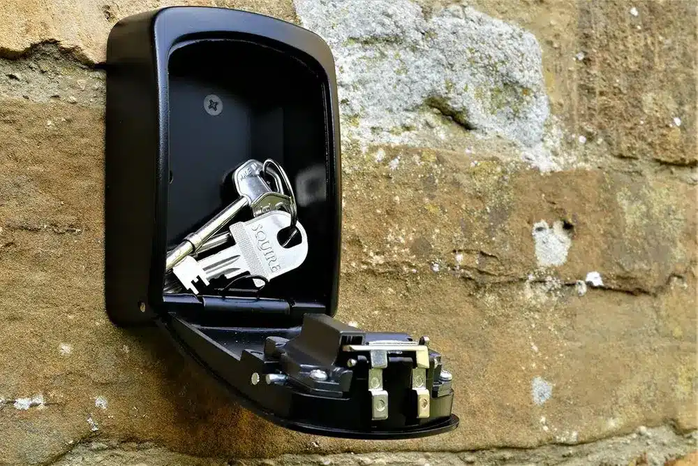 Master Lock Key Safe Box In Black