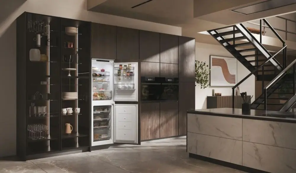 Extra Tall Fridge Freezer 50 50 Doors Opened
