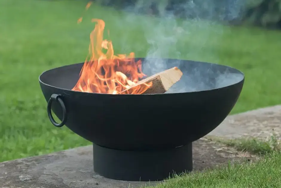 Biggest Fire Pit On Slab