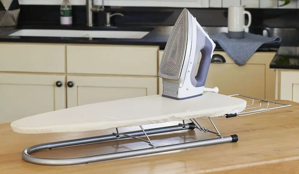 Small Table Top Ironing Board Steel Base