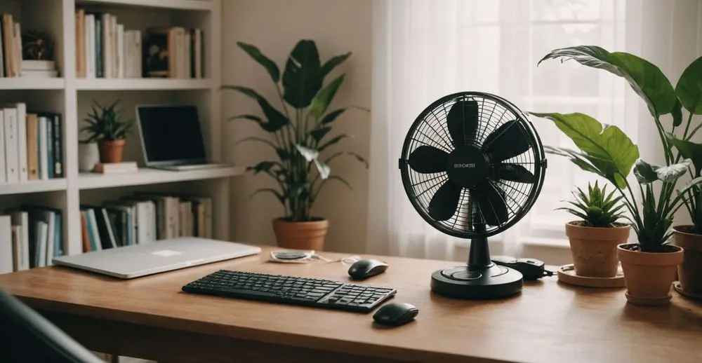 Good Desk Fan In Black