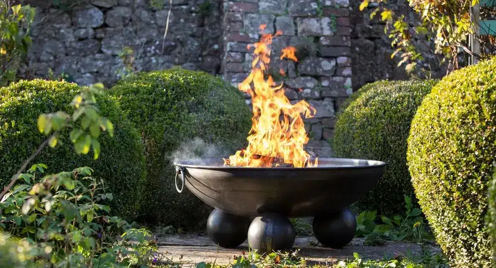 Cast Iron Fire Pit Flames