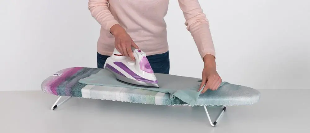 Steam Ironing Board On Big Table