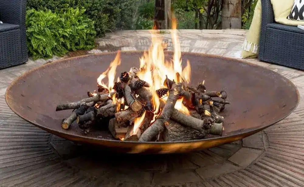 Campfire Fire Pit Woth Wood