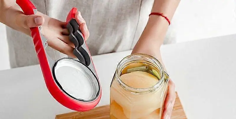 Jar Opener For Weak Hands In Red