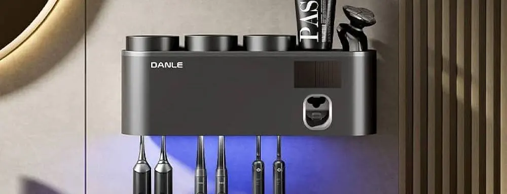 Smart Toothpaste Dispenser On Wall