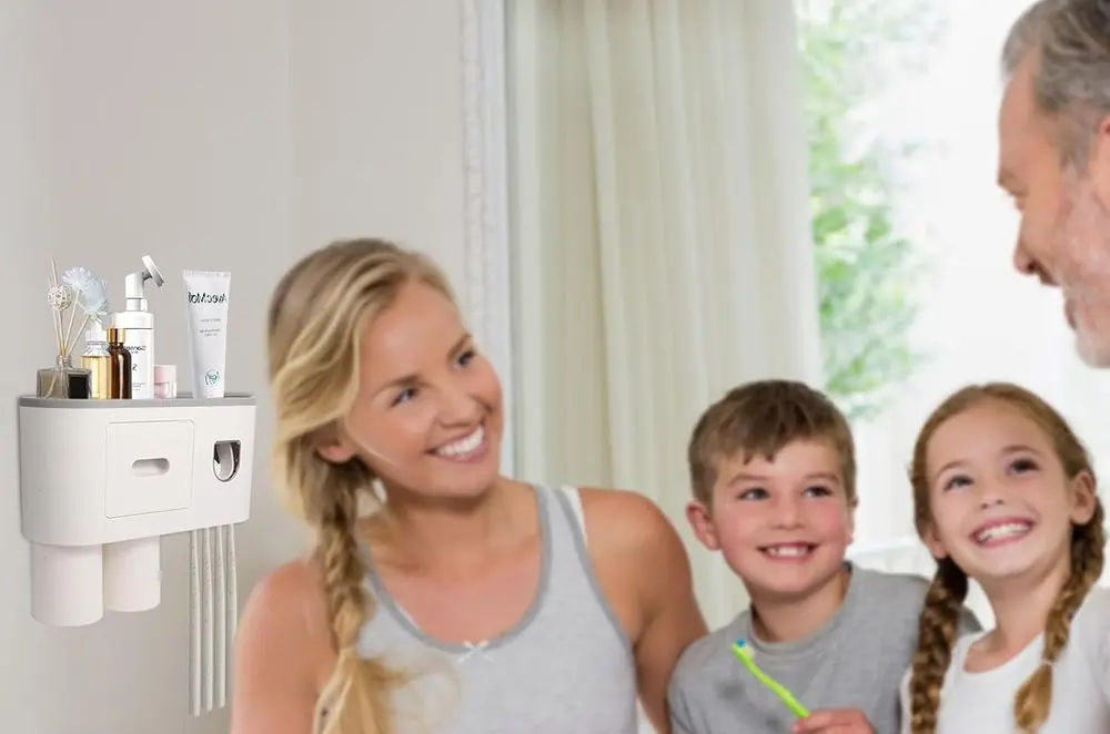 Ajex Magnetic Toothpaste Dispenser Device