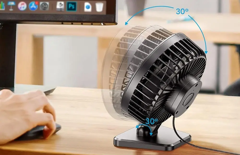 Gaiatop Powerful 3 Speed Fan