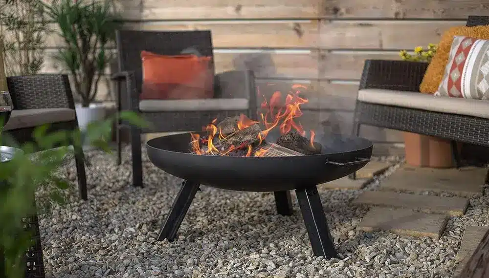 La Hacienda Pittsburgh Firepit On Gravel