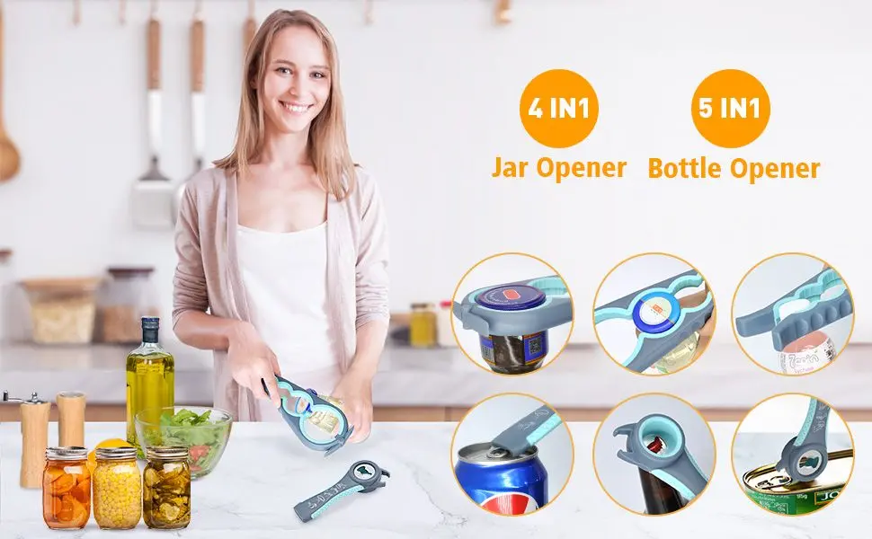 OPAC Hand Gripper Jar Opener With Girl Cook
