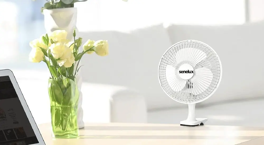Senelux Clip On 2 Speed Portable Fan