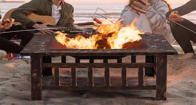 Yaheetech Garden Stove Fire Pit Burning Wood