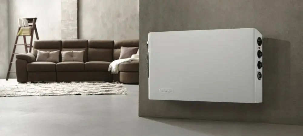 2kw Convector Heater Wall Mounted In White