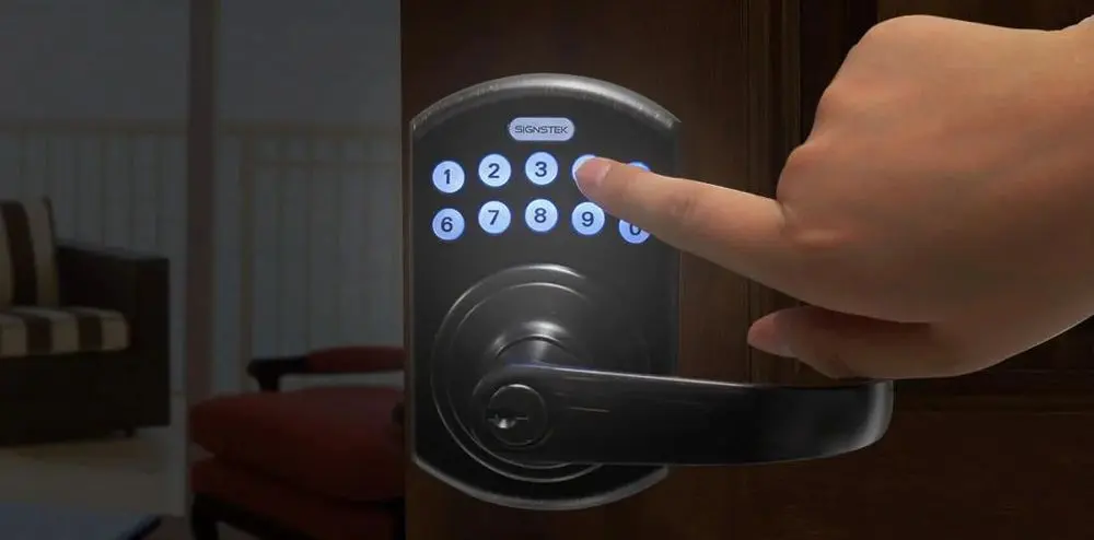 Smart Lock Keypad With Handle