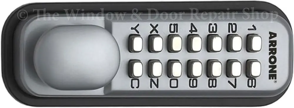 Hoppe Key Pad Lock Side View