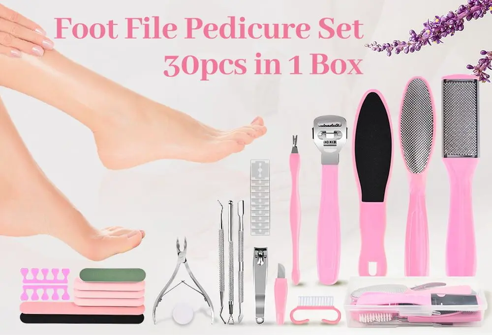 WHPAWH Foot File Pedicure Set
