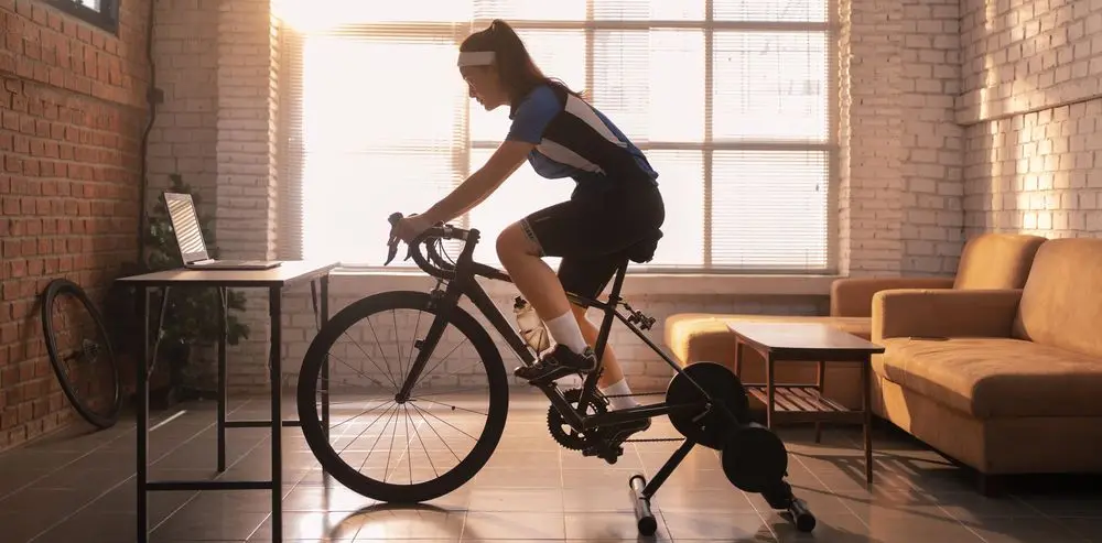 Cycling Machine Beside Sofa