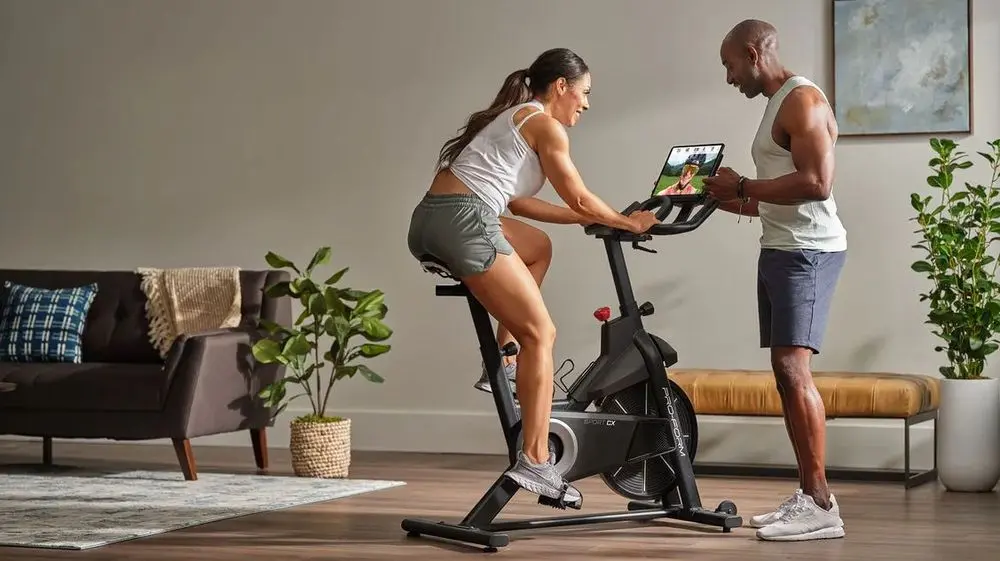 Gym Bike In Black Finish
