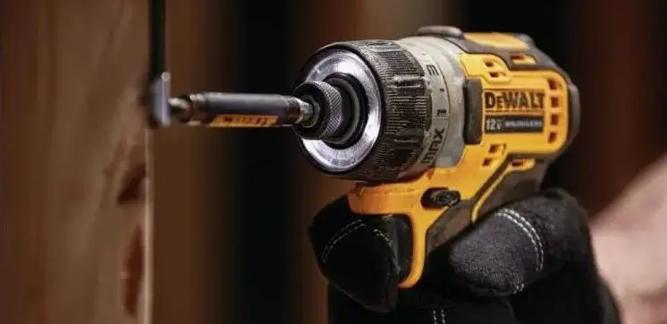 Handheld Screwdriver In Yellow