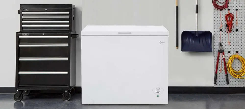 Large Chest Freezer In Garage