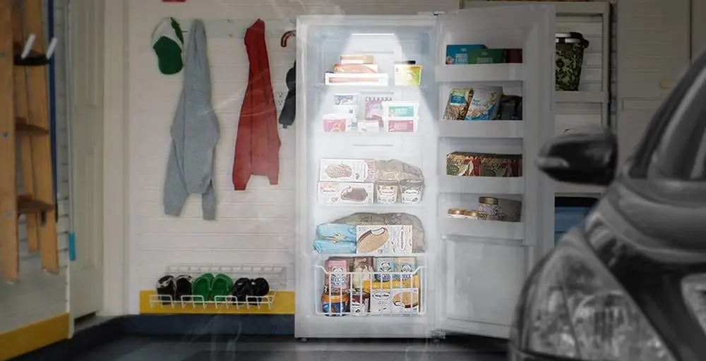 Chest Freezer For Garage With Lighting