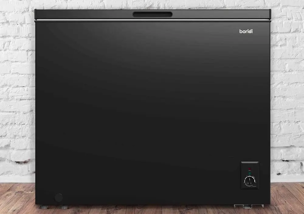 Baridi Chest Freezer On Wood Floor
