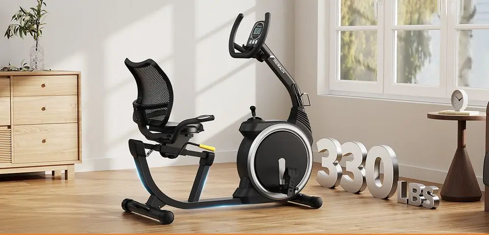 MERACH Bike For Home Use In Black