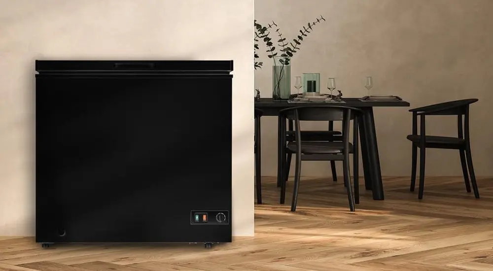 SIA CHF200B-AMZ1 Chest Freezer In Black