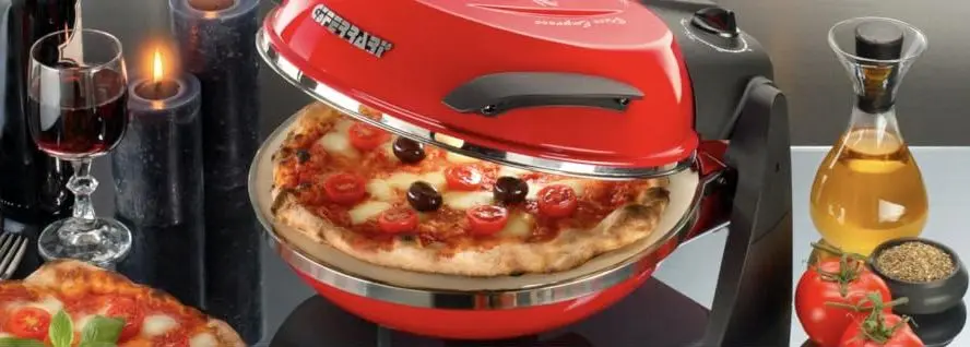 The Red Delizia Pizza Oven 1.2kW