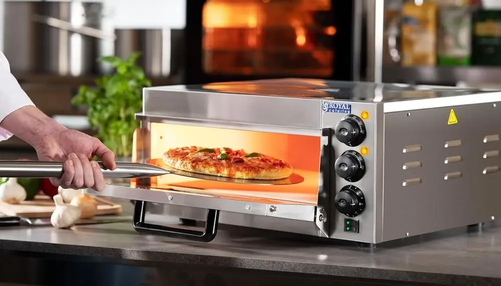 RCPO Electric Pizza Oven In Steel