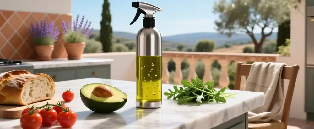 Spray Oil Bottle For Cooking With Bread