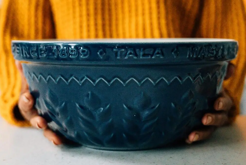 Tala Cake Bowl In Indigo Finish