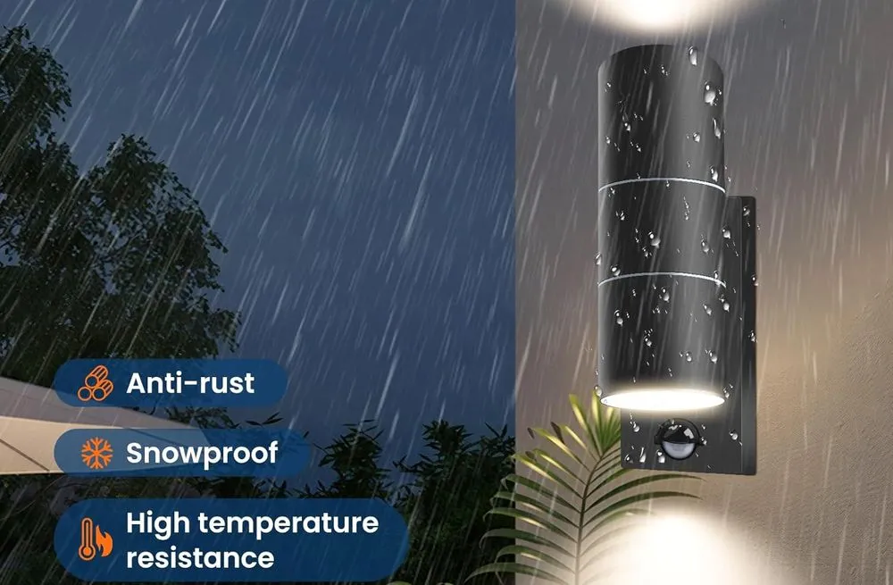 ALUSSO Sensor Wall Lights IP65 Anti-Rust