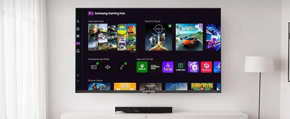 Antteq Smart TV On White Wall