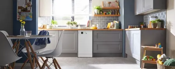 BEKO DVS Slimline Dishwasher In White