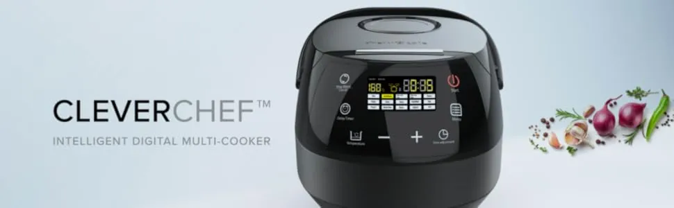 Drew & Cole CleverChef Multi Cooker Settings LED