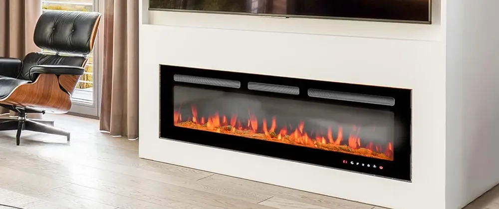 M.C.Haus Electric Flame Insert Wall Heater
