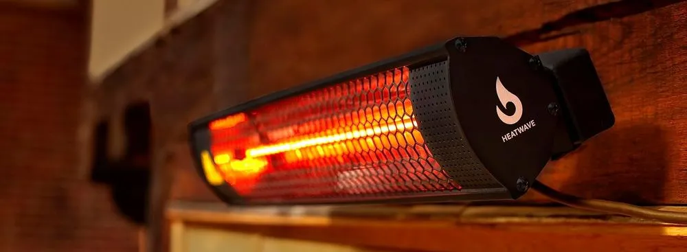 Gtech 2kW HeatWave Heater On Wall