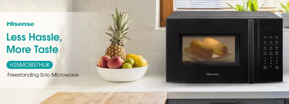 Hisense 25L Microwave On Counter