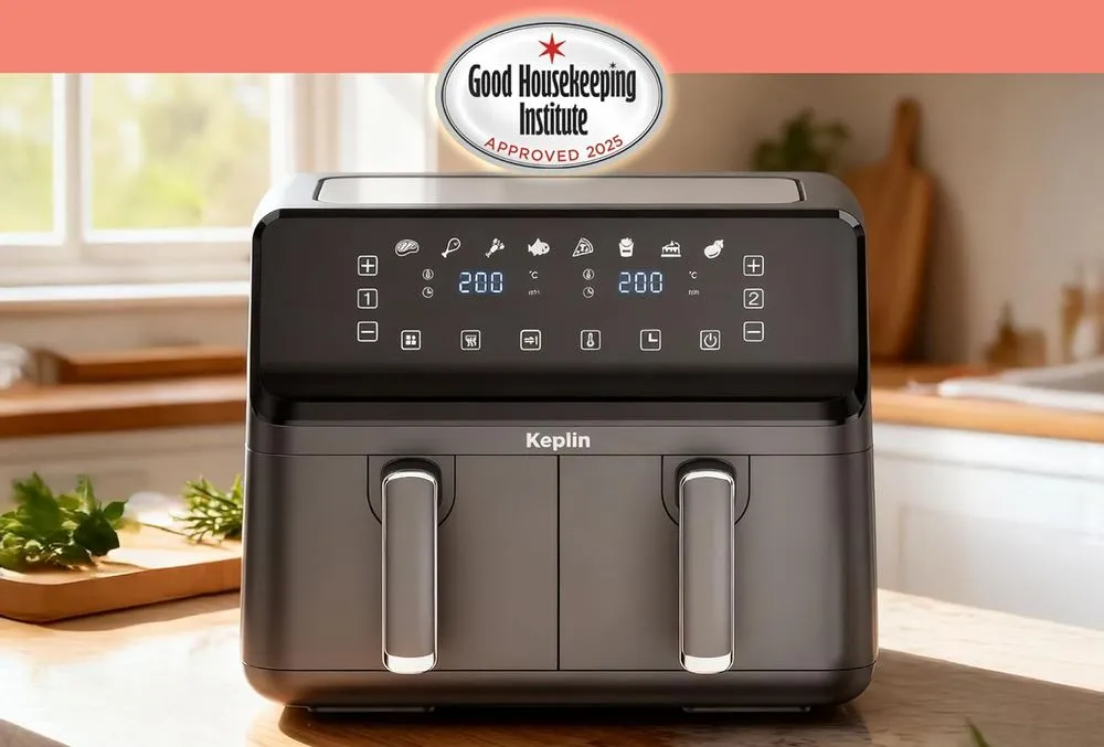 Keplin 9L Dual Zone Air Fryer In Kitchen