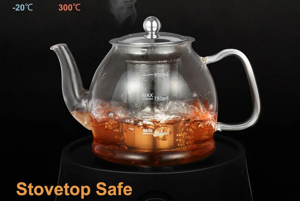 Mino Ant 1000 ml Teapot With Infuser