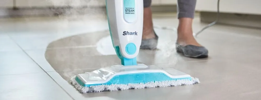 Shark Hard Floor Steam Mop In White