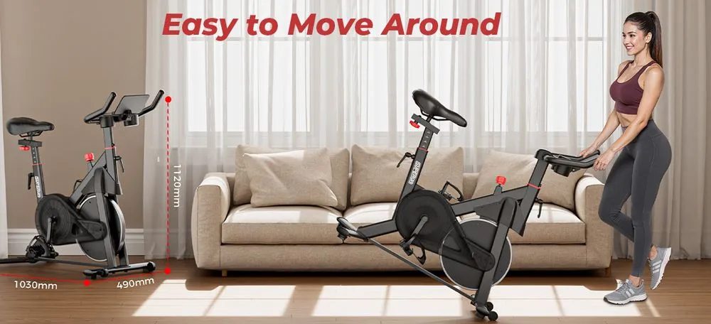 Superun Exercise Bike For Home Living Space