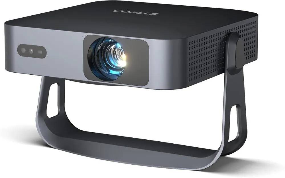 VOPLLS 600 ANSI Portable Projector In Grey