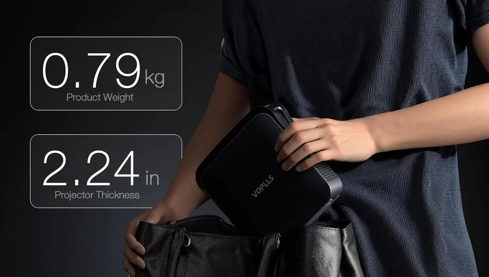 VOPLLS 600 ANSI Projector Lightweight