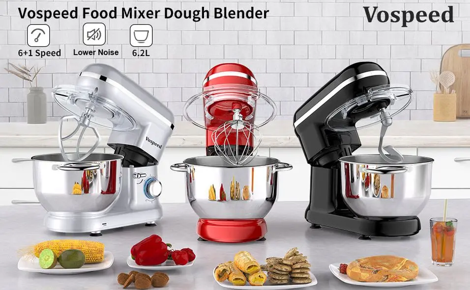 Vospeed 6.2L Food Mixer Machine